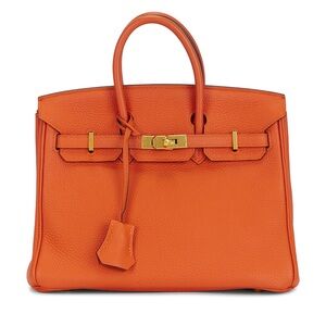 H TOGO Birkin 25 cm BAG Orange Clementine PREORDER